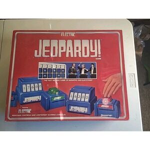 Pressman 1987 Electric Jeopardy - Vintage - Never Played New Old Stock